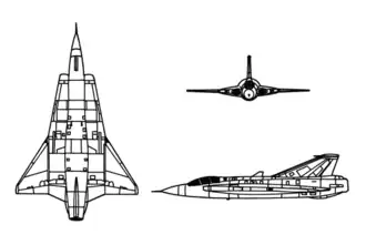 vue en plan de l’avion