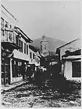 La tour de l'horloge en 1926.
