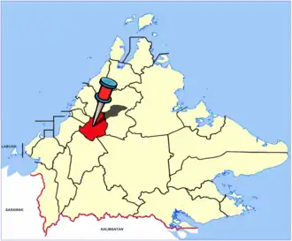Localisation de Tambunan