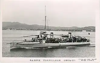 illustration de Sabre (contre-torpilleur)