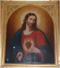Sacré Cœur de Jésus (toile du XVIIIe&nbsp;siècle).