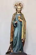 Sacré-Cœur de Jésus dans l'église paroissiale d'Ortisei, 1914
