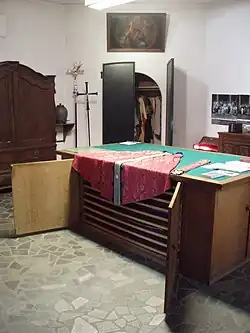 Sacristie de l’église de San Martino di Gennep (Pays-Bas).