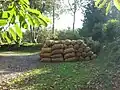 Sacs de pommes pour la cidrerie.
