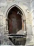 Niche du chevet du collatéral nord.