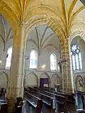 2e grande arcade du sud, côté nef.