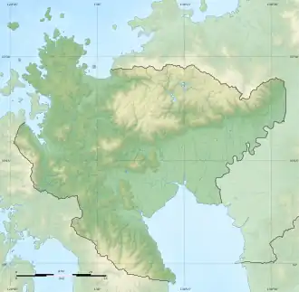 Voir sur la carte topographique de la préfecture de Saga