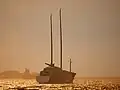 Le SY A saisi dans le port de Trieste.