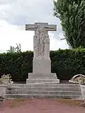 Calvaire sculpté.