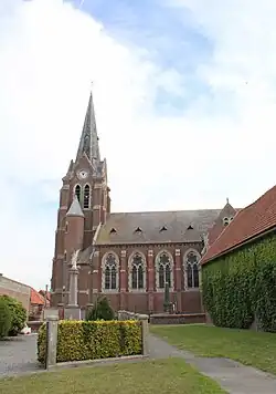 L'église Sainte-Saturnine.