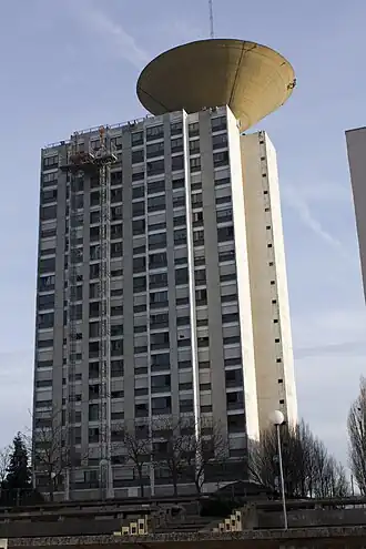 Tour Château d'eau. (n'existe plus)