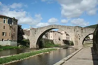 Pont Vieux (Saint-Affrique) sur la Sorgues