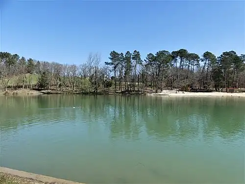 Le lac de Neufont.