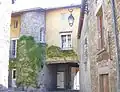 Vue arrière de la porte