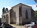 Vue sud-est de l'église (août&nbsp;2012)
