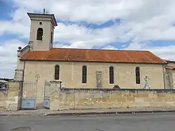 Sa façade sud.