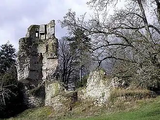 Château de Saint-Aubin-du-Cormier.