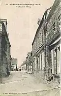 La Rue de l'Écu au début du XXe&nbsp;siècle.