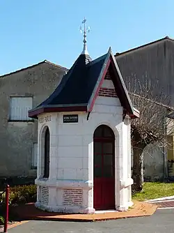 L'ancienne guérite du poids public.