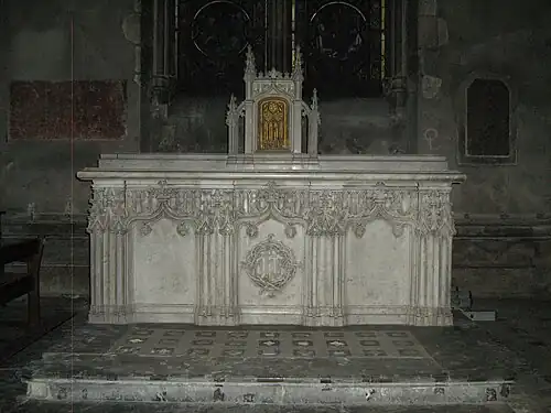 Autel du Christ, église Saint-Bonaventure de Lyon.