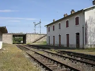Image illustrative de l’article Ligne de Chagny à Dole-Ville