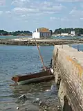 Îlot de Nichtarguér en face de Saint-Cado dans la rivière d'Étel.