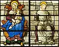 Vierge à l'Enfant et saint François d'Assise.