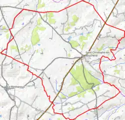 Carte topographique