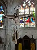 Christ en croix.