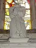 Saint Clair priant.