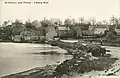 Saint-Connan : l'Étang Neuf vers 1910.