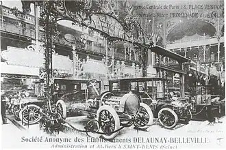 Les Établissements Delaunay-Belleville à Saint-Denis au début du XXe siècle.