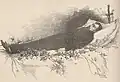 Saint-Elme sur son lit de mort (Le Monde illustré, 24 mai 1884)