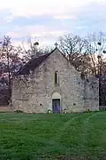 La chapelle à l'est (janv.&nbsp;2012)