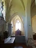 2re travée, élévation sud.