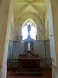 Vue vers l'est.