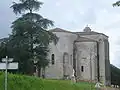 Chevet de l'église abbatiale (août&nbsp;2008)