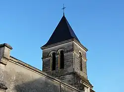 Le clocher.