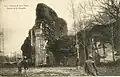 Abbaye de Bon-Repos : les ruines de la chapelle (carte postale, début XXe&nbsp;siècle).