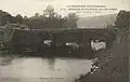 Le pont de Bon-Repos sur le Blavet vers 1910 ou 1920.