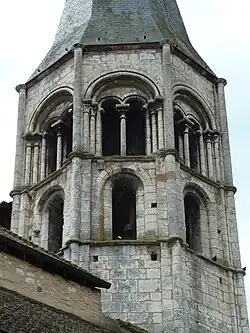 Détail du clocher.