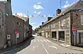 Saint-Germain-en-Coglès, vue de la rue de Saint-Etienne, après