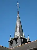 Le clocher de l'église.