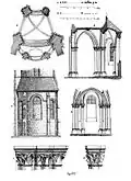 Déambulatoire et chapelles rayonnantes.