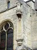 Contrefort ouest du bas-côté sud.