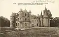 L'actuel château du Quélennec (datant du XVIIIe&nbsp;siècle mais ayant succédé à un château antérieur).