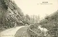 La vallée du Poulancre vers 1910 (carte postale).