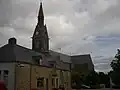 Église Saint-Guyomard : vue extérieure d'ensemble.