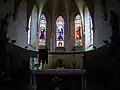 Église Saint-Guyomard : le maître-autel.