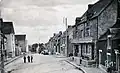 Le bourg de Saint-Guyomard (carte postale, vers 1925).